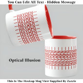 Rode Naam Verborgen Bericht Trendy Mok 121R Verjaa