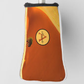Rode Namibië zandduinen fotomonogram Golfheadcover (Draai 90)