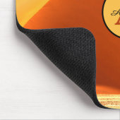 Rode Namibië zandduinen fotomonogram Muismat (Hoek)