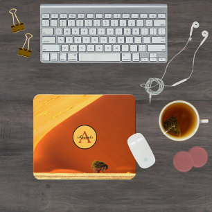 Rode Namibië zandduinen fotomonogram Muismat