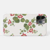 Rode Nasturtium Cream Achtergrond Case-Mate iPhone Case (Achterkant (horizontaal))