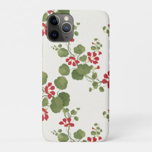 Rode Nasturtium Cream Achtergrond Case-Mate iPhone Case