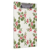 Rode Nasturtium Cream Achtergrond Klembord (Rechts)