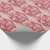  Rode Nativiteit Cadeaupapier (Hoek)