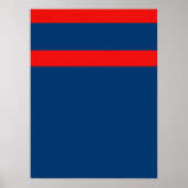 rode navy rood poster (Voorkant)