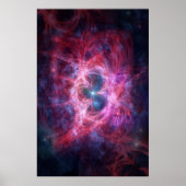 Rode Nebula Poster (Voorkant)