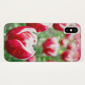 rode Nederlandse tulpen Case-Mate iPhone Case (Achterkant (horizontaal))