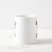 🦌 Rode Neus, Volle Kop – Kerstmug Magie ☕✨ (Center)