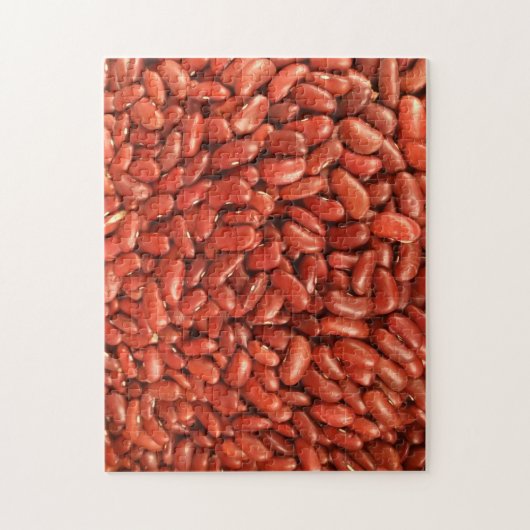 Rode nierbonen legpuzzel (Verticaal)