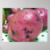 Rode Noordse aardappel Poster (Voorkant)
