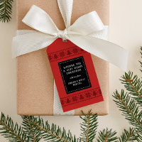 Rode Nordic Sweater Kerstmis