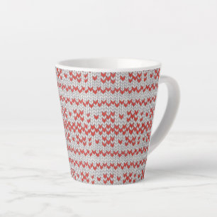 RODE NORDISCHE BREI Latte mok