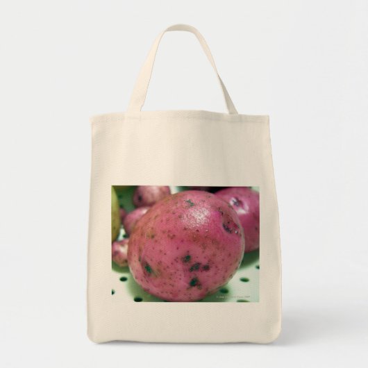 Rode Norland aardappel Boodschappentas Tote Bag (Voorkant)