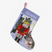 Rode notenkraker, Beierse Duits gepersonaliseerd Kleine Kerstsok (Voorkant (Hangend))