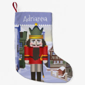 Rode notenkraker, Beierse Duits gepersonaliseerd Kleine Kerstsok (Voorkant)