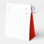 Rode notenkraker kerstvakantie bedankdoosjes (Achterkant)