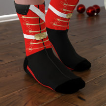 Rode Notenkraker Speelgoed Soldaat Uniform Kerst S