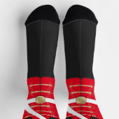 Rode Notenkraker Speelgoed Soldier Uniform Kerst S Sokken (Top)