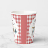 rode O-Fish-Ally Een 1e Verjaardag Papieren Bekers (Links)