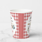 rode O-Fish-Ally Een 1e Verjaardag Papieren Bekers (Rechts)