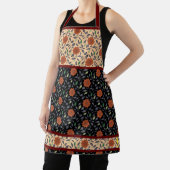 Rode Ochre Flowers met Schort van bladeren (Insitu)