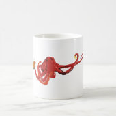 Rode octopus Beer Lover Koffiemok (Center)