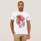 rode octopus t-shirt (Voorkant volledig)