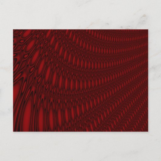 Rode octopus Tentacles Briefkaart (Voorkant)