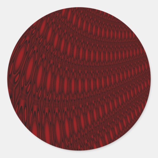 Rode octopus Tentacles Stickers (Voorkant)