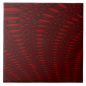 Rode octopus Tentacles Tegel Tegeltje (Voorkant)