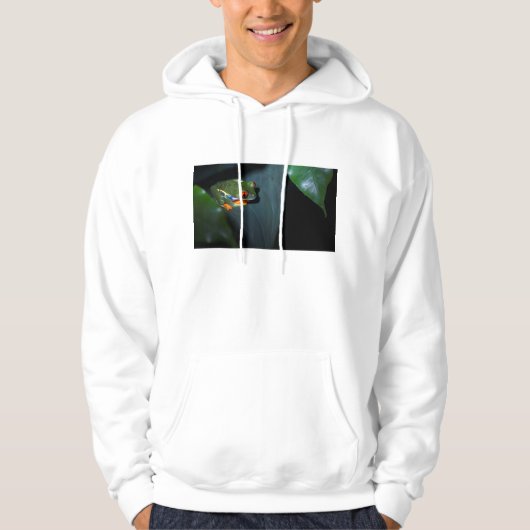 Rode ogen kikker hoodie (Voorkant)