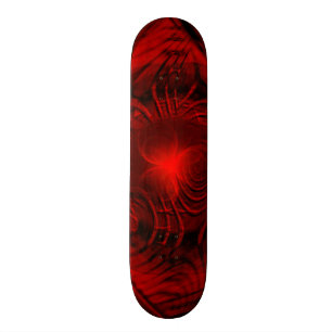 Rode ogen persoonlijk skateboard