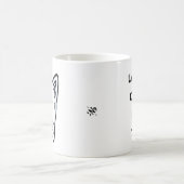 Rode ogen pointe oren vampier-achtig wezen koffiemok (Center)