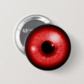 Rode ogen ronde button 5,7 cm (Voorkant /achterkant)