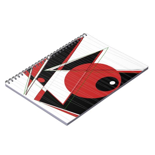 Rode ogen Spiraal Notitieboek (Linkerzijde)