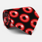 Rode ogen stropdas (Opgerold)