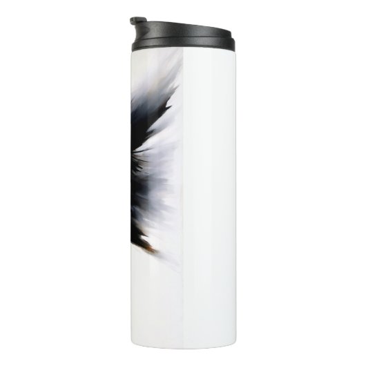 Rode ogen thermosbeker (Geroteerd rechts)