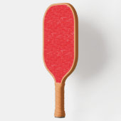 Rode olie geschilderd pickleball paddle (Links)