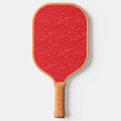 Rode olie geschilderd pickleball paddle (Achterkant)