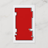 rode onevenRex Visitekaartje (Achterkant)