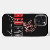 Rode Oog Koning iPhone Hoesje (Achterkant horizontaal)