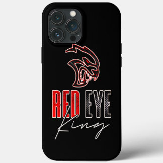 Rode Oog Koning iPhone 13 Pro Max Hoesje