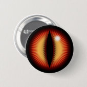 Rode oog van een draak ronde button 5,7 cm (Voorkant /achterkant)