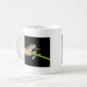 rode oogboomkikker koffiemok (Voorkant links)