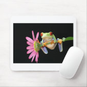 rode oogboomkikker muismat (Met muis)