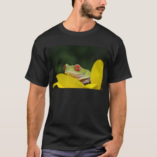 rode oogboomkikker t-shirt (Voorkant)