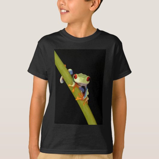rode oogboomkikker t-shirt (Voorkant)