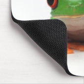 Rode oogolkikker 2 muismat (Hoek)