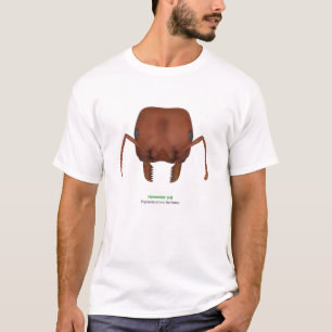 Rode oogstster t-shirt