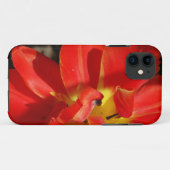 Rode open bloem tulp bloesem foto Case-Mate iPhone case (Achterkant (horizontaal))